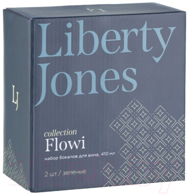 Набор бокалов Liberty Jones Flowi / HM-LJ-FL-WGLS-G410-2 - фото 3 - id-p223240175