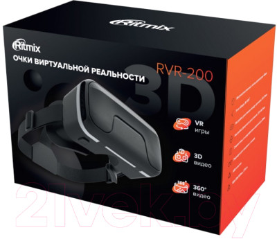 Шлем виртуальной реальности Ritmix RVR-200 - фото 7 - id-p223242986