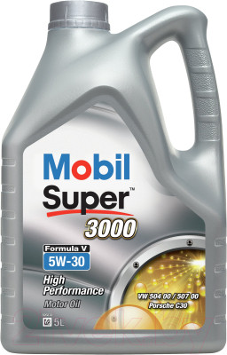 Моторное масло Mobil Super 3000 Formula V 5W30 / 154447 - фото 1 - id-p223242998