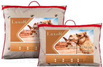 Подушка для сна LUXOR Верблюжья шерсть поплин 70x70 - фото 2 - id-p223241338