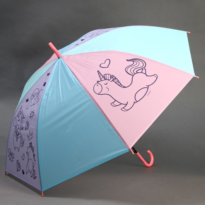 Зонт детский «Сказочная единорожка», d=90см - фото 6 - id-p223243478
