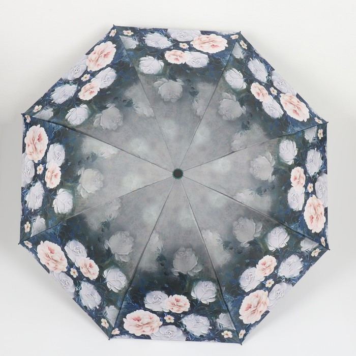 Зонт механический «Пионы», эпонж, 4 сложения, 8 спиц, R = 48 см, цвет МИКС - фото 8 - id-p223243493