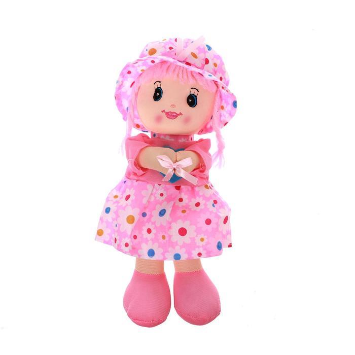 Мягкая кукла «Девочка», панамка в горошек, цвета МИКС - фото 5 - id-p223243532