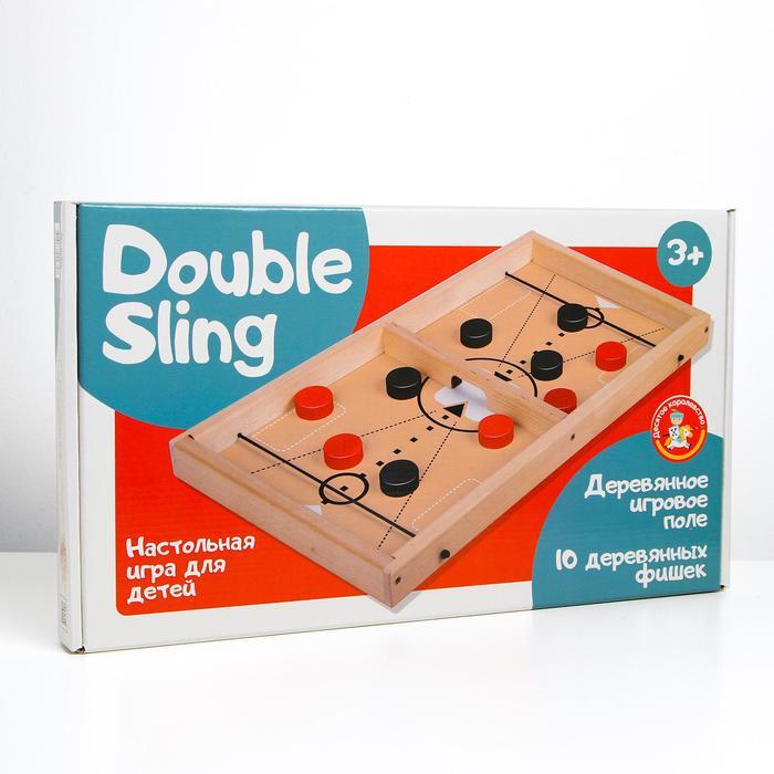Игра настольная деревянная «Дабл Слинг» - фото 3 - id-p223243678
