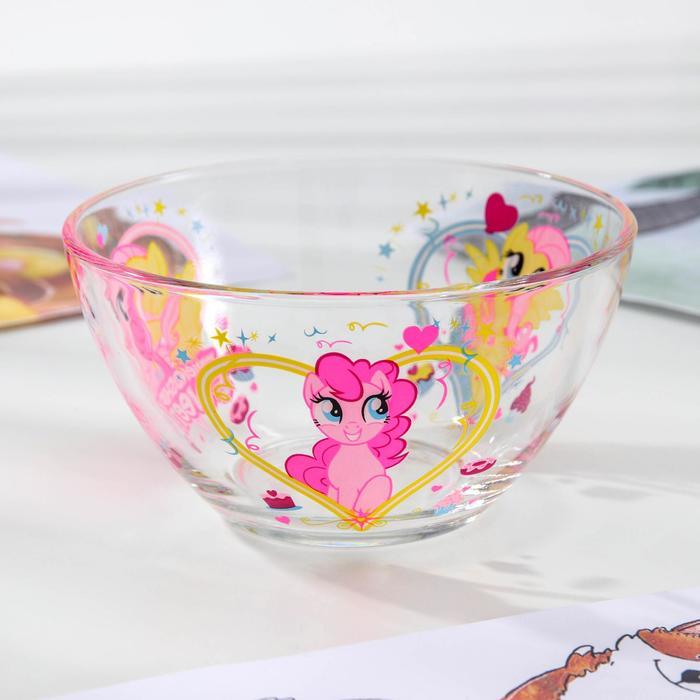 Набор Hasbro My Little Pony, 3 предмета: кружка 250 мл, салатник d=12,8 см, тарелка 19,3 см, в подарочной - фото 4 - id-p223243846