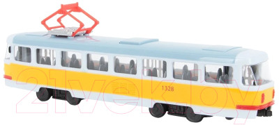 Трамвай игрушечный Технопарк X600-H36002-R - фото 4 - id-p223244870