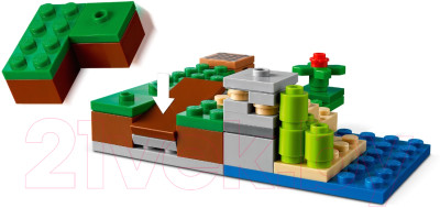 Конструктор Lego Minecraft Засада Крипера 21177 - фото 4 - id-p223248660