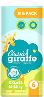 Подгузники-трусики детские Lovular Giraffe Classic XXL 15-25кг / 429059