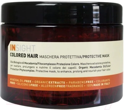 Маска для волос Insight Защитная для окрашенных волос - фото 1 - id-p223250319