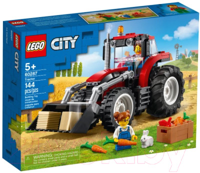 Конструктор Lego City Трактор / 60287 - фото 1 - id-p223247657