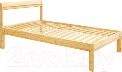 Односпальная кровать Мебель детям Идея 90x200 И-90 - фото 2 - id-p223250854