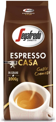 Кофе в зернах Segafredo Zanetti Espresso Casa / 200.001.075 - фото 1 - id-p223247335