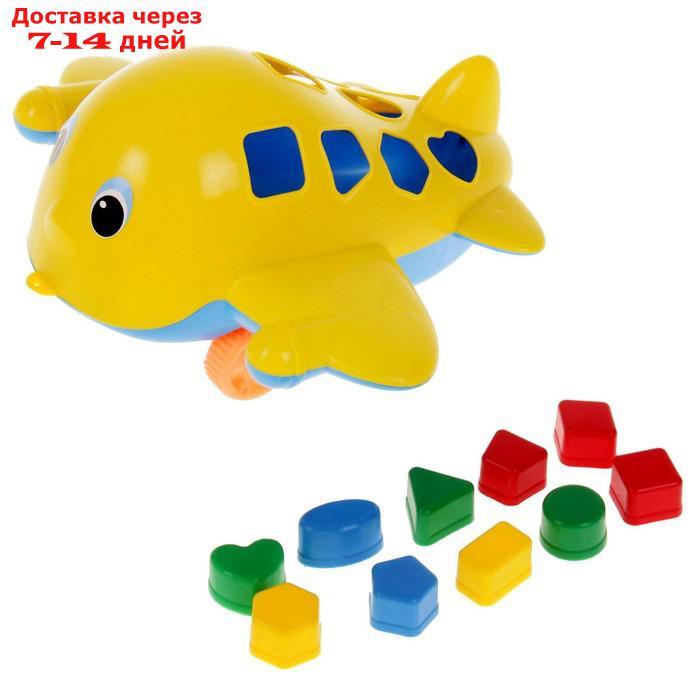 Развивающая игрушка "Самолёт Кит" с сортером - фото 1 - id-p222821251