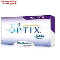 Контактные линзы Air Optix Aqua Multifocal, низкая, -5/8,6, в наборе 3 шт