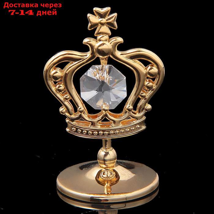 Сувенир "Корона", с кристаллами Сваровски - фото 1 - id-p222821357