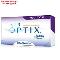 Контактные линзы Air Optix Aqua Multifocal, низкая, -1,75/8,6, в наборе 3 шт