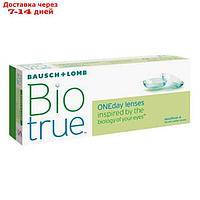 Контактные линзы Biotrue ONE day , -6,5/8,6, в наборе 30 шт.