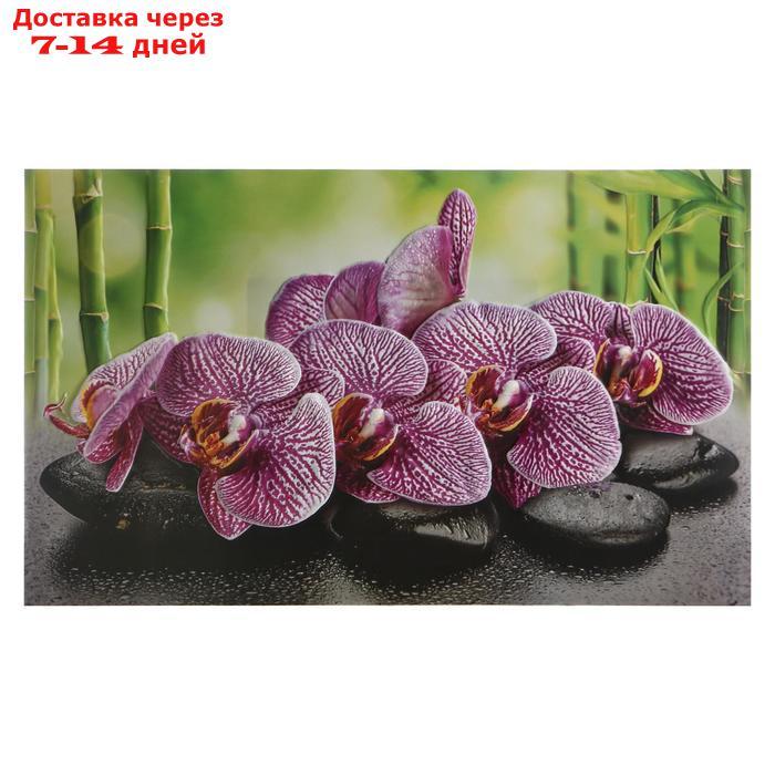 Кухонный фартук "Орхидея ванда", 1000x600x0,5 - фото 1 - id-p222843092
