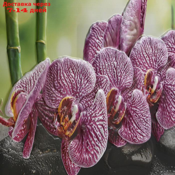 Кухонный фартук "Орхидея ванда", 1000x600x0,5 - фото 3 - id-p222843092