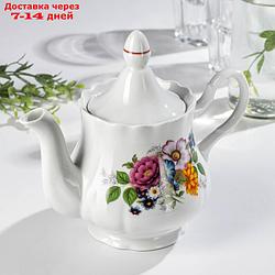 Чайник "Букет цветов", 800 мл