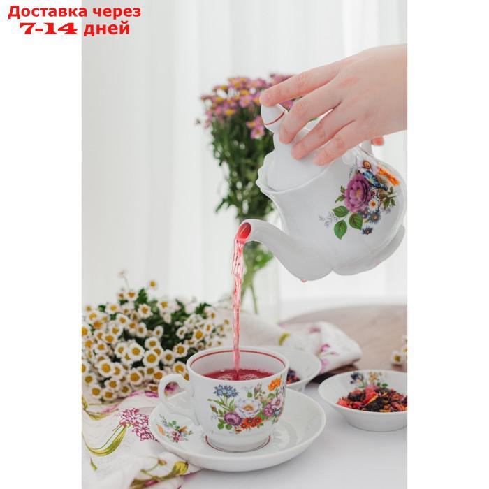Чайник "Букет цветов", 800 мл - фото 6 - id-p222843133