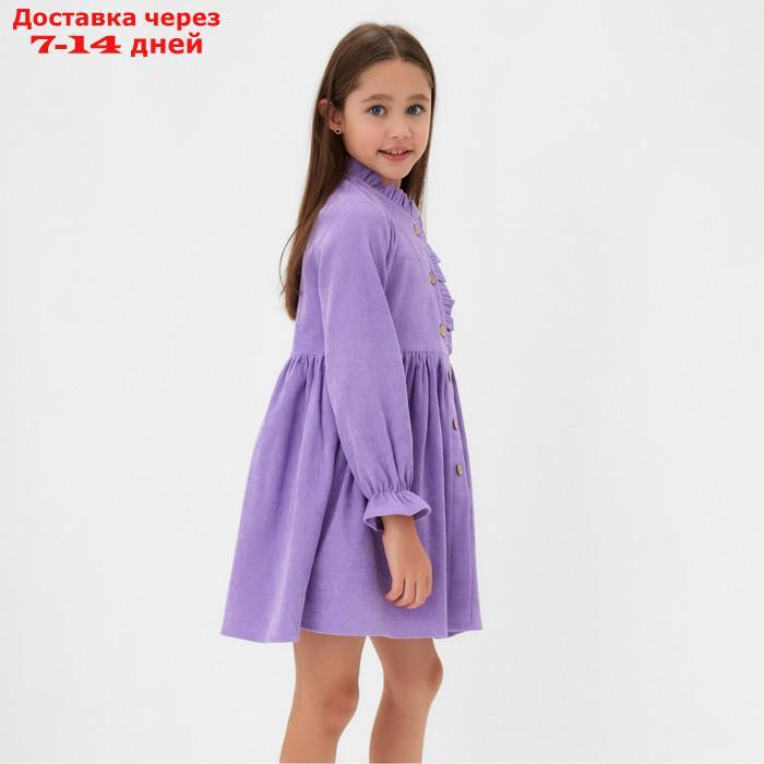 Платье для девочки MINAKU цвет фиолетовый, р-р 146 - фото 4 - id-p222846825