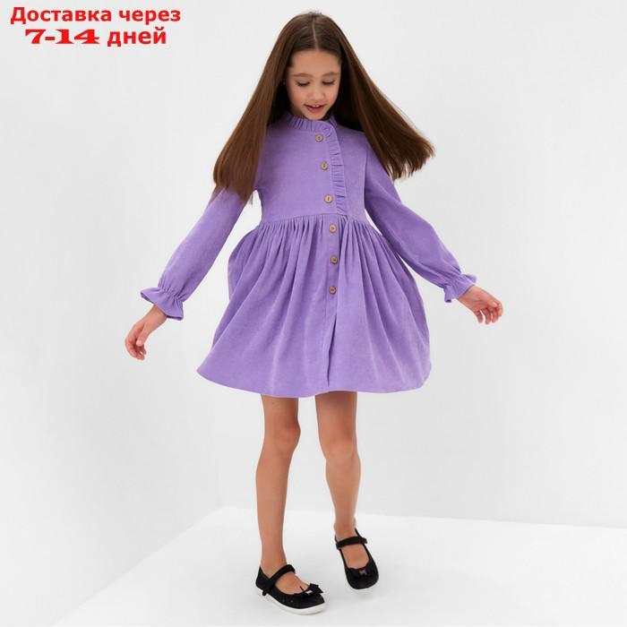 Платье для девочки MINAKU цвет фиолетовый, р-р 146 - фото 6 - id-p222846825