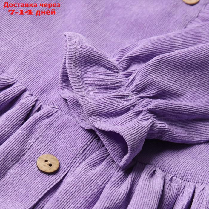 Платье для девочки MINAKU цвет фиолетовый, р-р 146 - фото 10 - id-p222846825