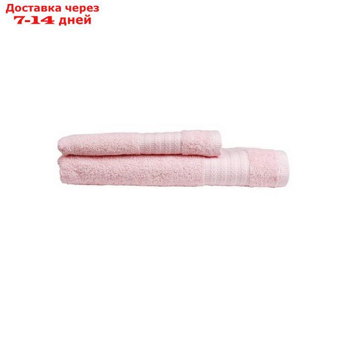 Полотенце махровое Ashby, размер 70х140 см, цвет розовый - фото 2 - id-p223163466
