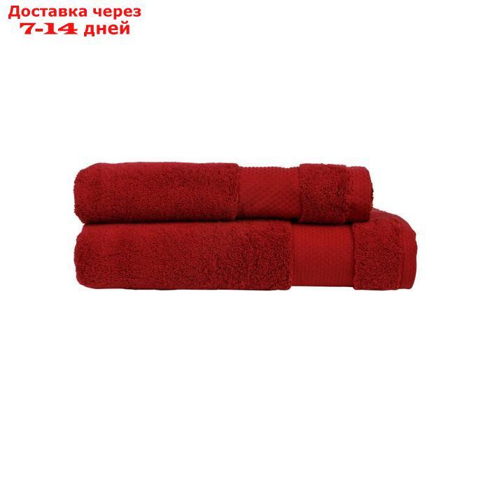 Полотенце махровое Judy, размер 70х140 см, цвет бордовый - фото 3 - id-p223163525