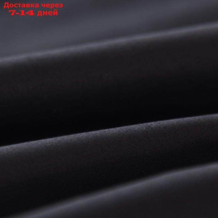 Простынь "Марми", размер 180х200x30 см, цвет чёрный - фото 2 - id-p223163530
