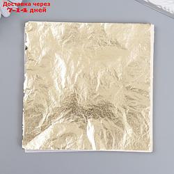 Поталь для декорирования набор 100 листов "Золото" 14х14 см