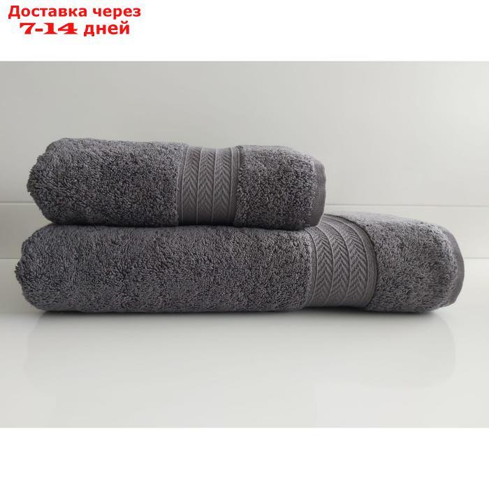 Полотенце ARCHER, размер 50х90 см, цвет серый - фото 1 - id-p223163602