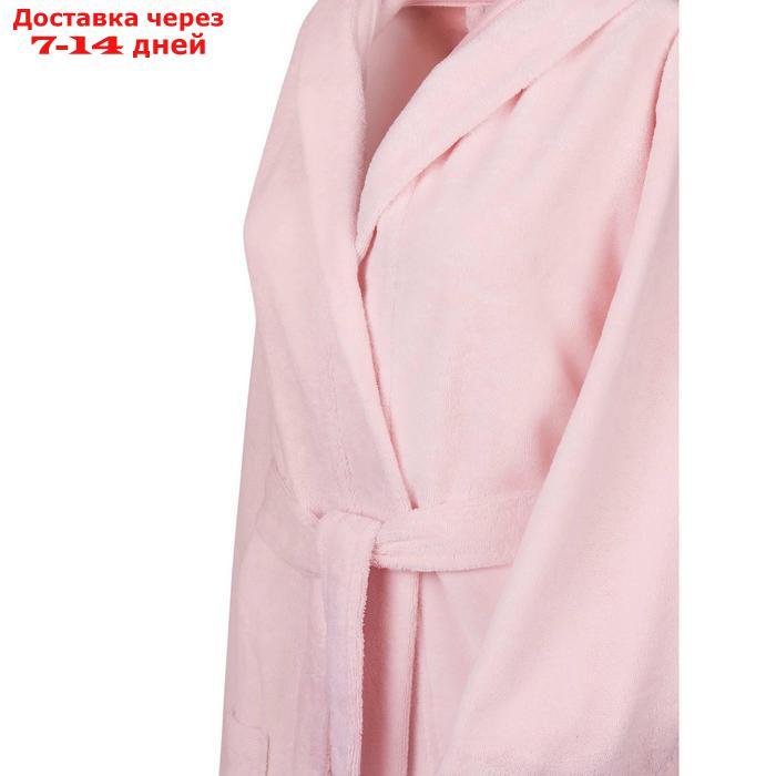 Халат махровый "Шанти", размер M, цвет розовый - фото 3 - id-p223163635