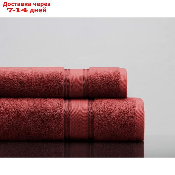 Полотенце махровое Taylor, размер 70х140 см, цвет бордовый - фото 1 - id-p223163649