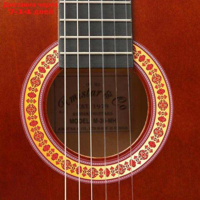 Гитара классическая "Амистар Н-30" 6-струнная, глянцевая, тёмная, цвет МИКС - фото 3 - id-p222843623