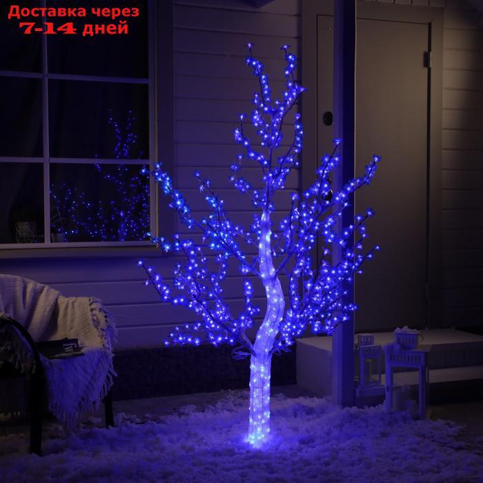 Дерево светодиодное улич. 1,8 м. "Акриловое" 768Led, 46W, 220V, синий