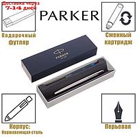 Ручка перьевая Parker Jotter Core F61 Stainless Steel CT M, корпус из нержавеющей стали (2030946)