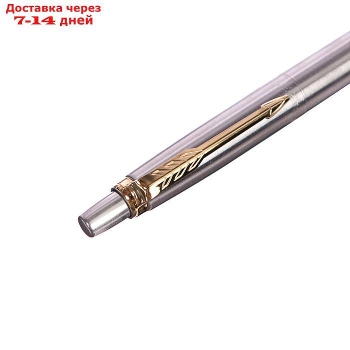 Набор Parker Jotter Core FK691 Stainless Steel GT ручка перьевая + ручка шариковая, корпус из нержавеющей - фото 9 - id-p223152506