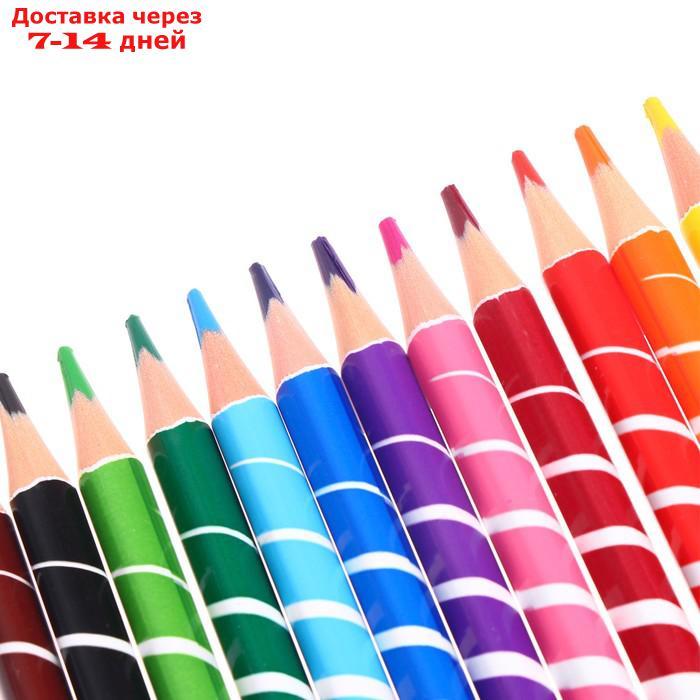 Карандаши 12 цветов, Maped Color Peps Oops, пластиковые, европодвес - фото 3 - id-p223152526