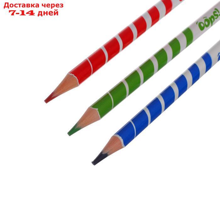 Карандаши 12 цветов, Maped Color Peps Oops, пластиковые, европодвес - фото 5 - id-p223152526