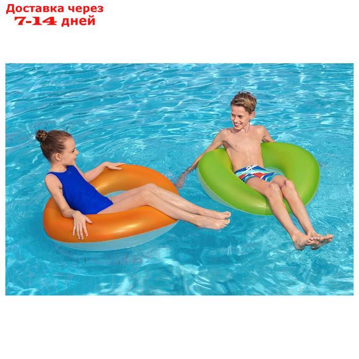 Круг надувной для плавания "Неоновый иней", d=91 см, от 10 лет, цвета МИКС, 36025 Bestway - фото 4 - id-p223151618
