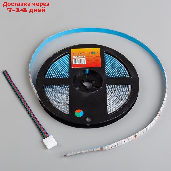 Светодиодная лента Ecola LED strip PRO, 10 мм, 12 В, RGB, 14.4 Вт, 60 Led/м, IP65, 5 м - фото 3 - id-p223153793