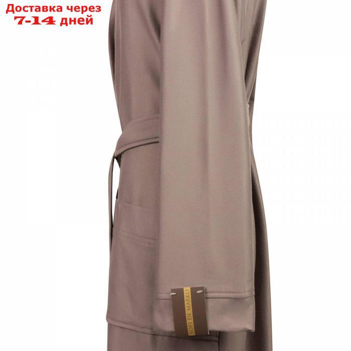 Мужской халат с капюшоном "Марвин", размер М, цвет серый - фото 4 - id-p223163140