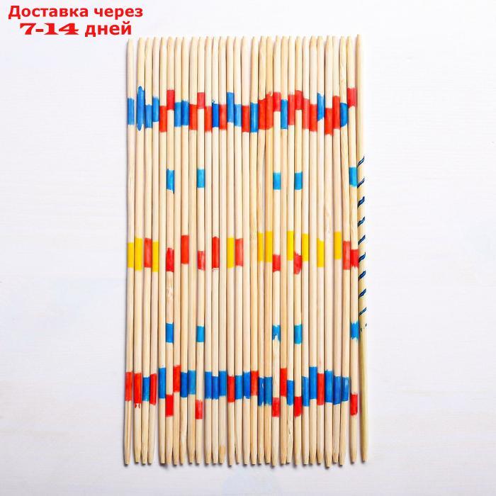 Настольная игра "Палочки Микадо", 31 деревянная палочка - фото 4 - id-p223151698