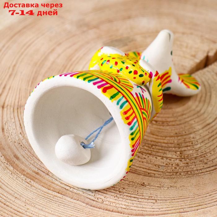 Филимоновская игрушка колокольчик "Мышь" - фото 5 - id-p222845105