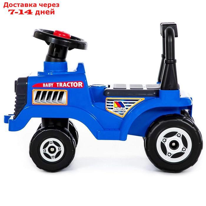 Толокар-трактор "Митя", цвет синий - фото 2 - id-p223151793