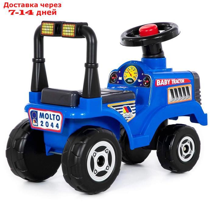 Толокар-трактор "Митя", цвет синий - фото 4 - id-p223151793