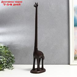 Сувенир чугун "Жираф" 36х15 см