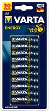 Комплект батареек Varta Energy LR6 AA